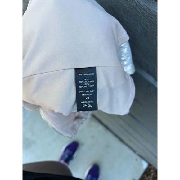 ASTR the Label Two‎ Way Flippy Gold Sequin Mini Dress w/ Spaghetti Straps sz XS - Picture 9 of 9